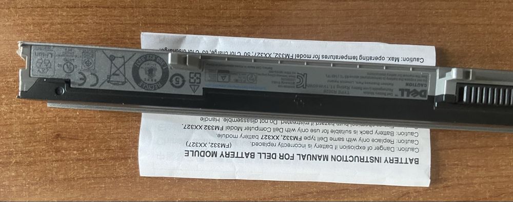 Bateria nova original Dell E4300