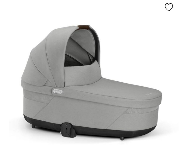 Cybex Gold Cot S Lux  gondola  szara  stone grey