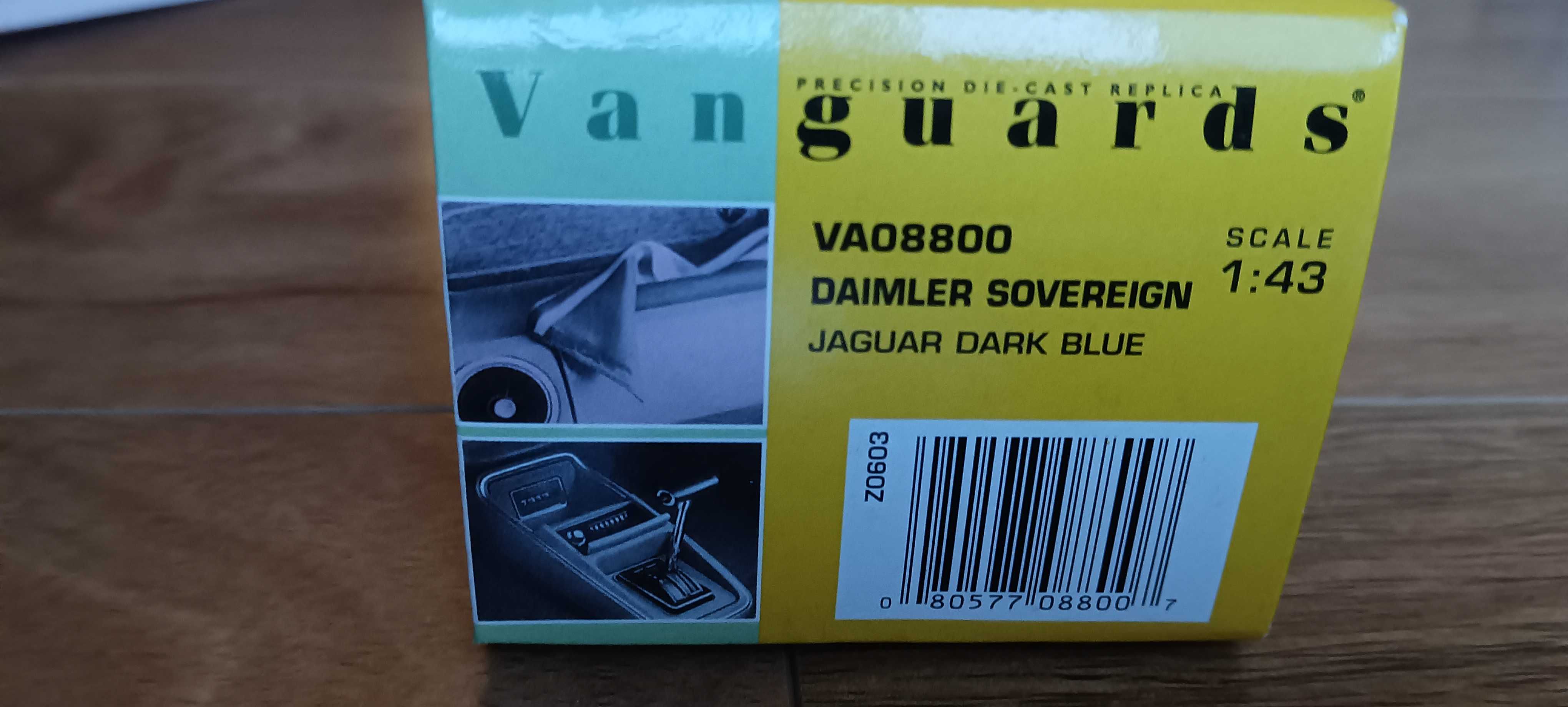 Daimler Sovereign Jaguar Dark Blue 1/43 Vanguards