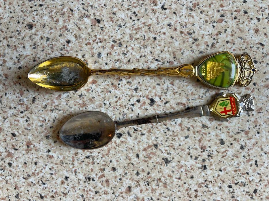 Сувенірна чайна ложечка у твою колекцію 2 шт. різний дизайн