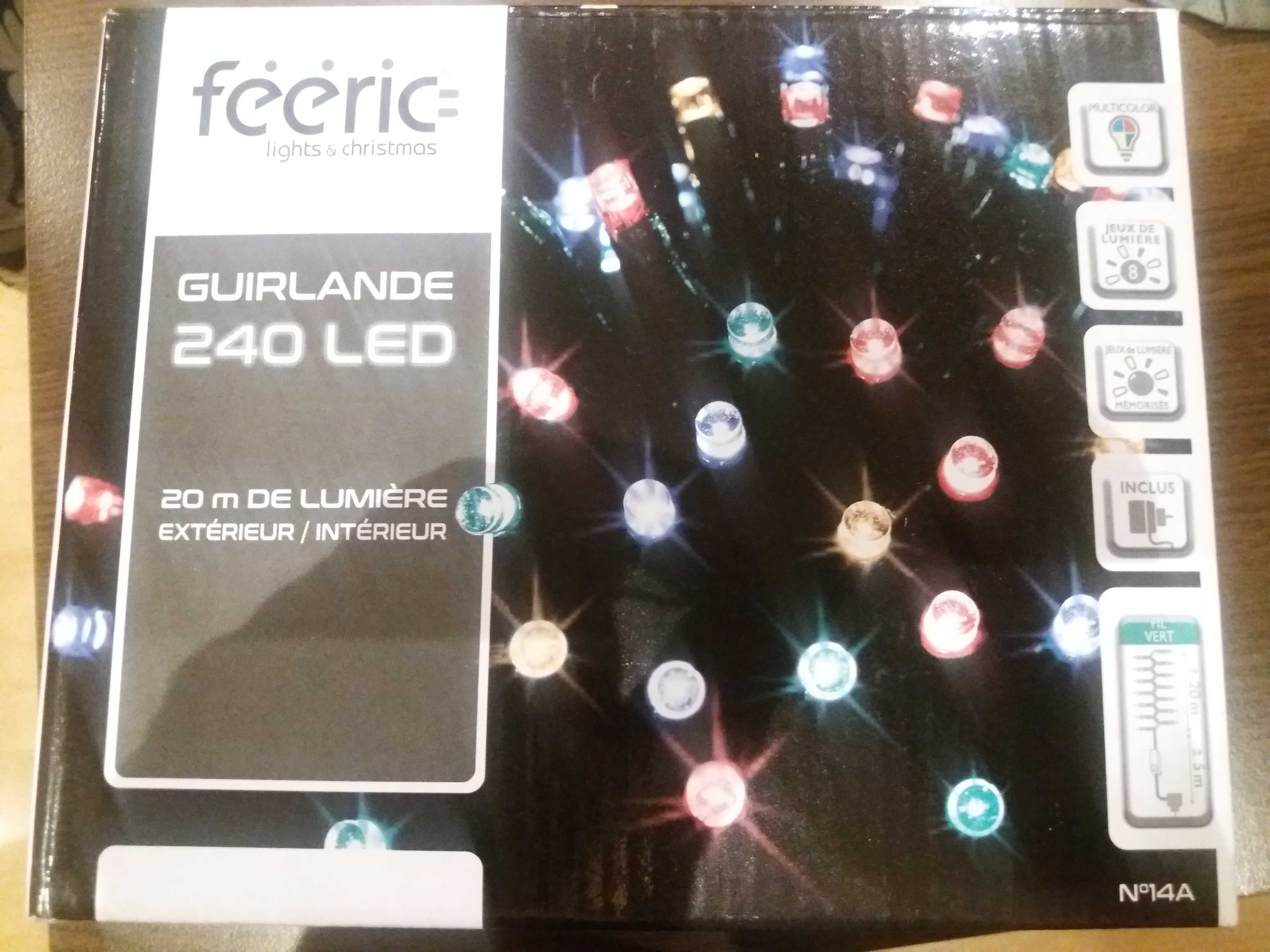 Luzes para Árvore de Natal