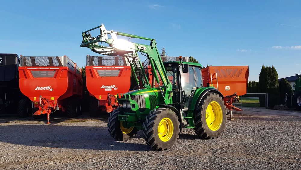 John Deere 6420 2005R Tur !!! Bez Common Rail`a !!!  Bez Common Rail`a Bardzo ładny !!! Ładowacz !!! 120 KM