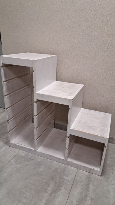 Regał Ikea trofast drewniany schodki