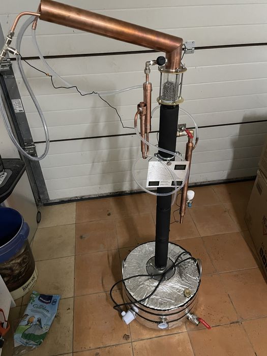 Destylator miedziany