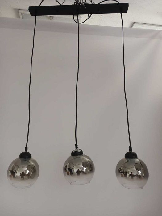 Підвіс Sirius S6329-3 BK на 3 плафони