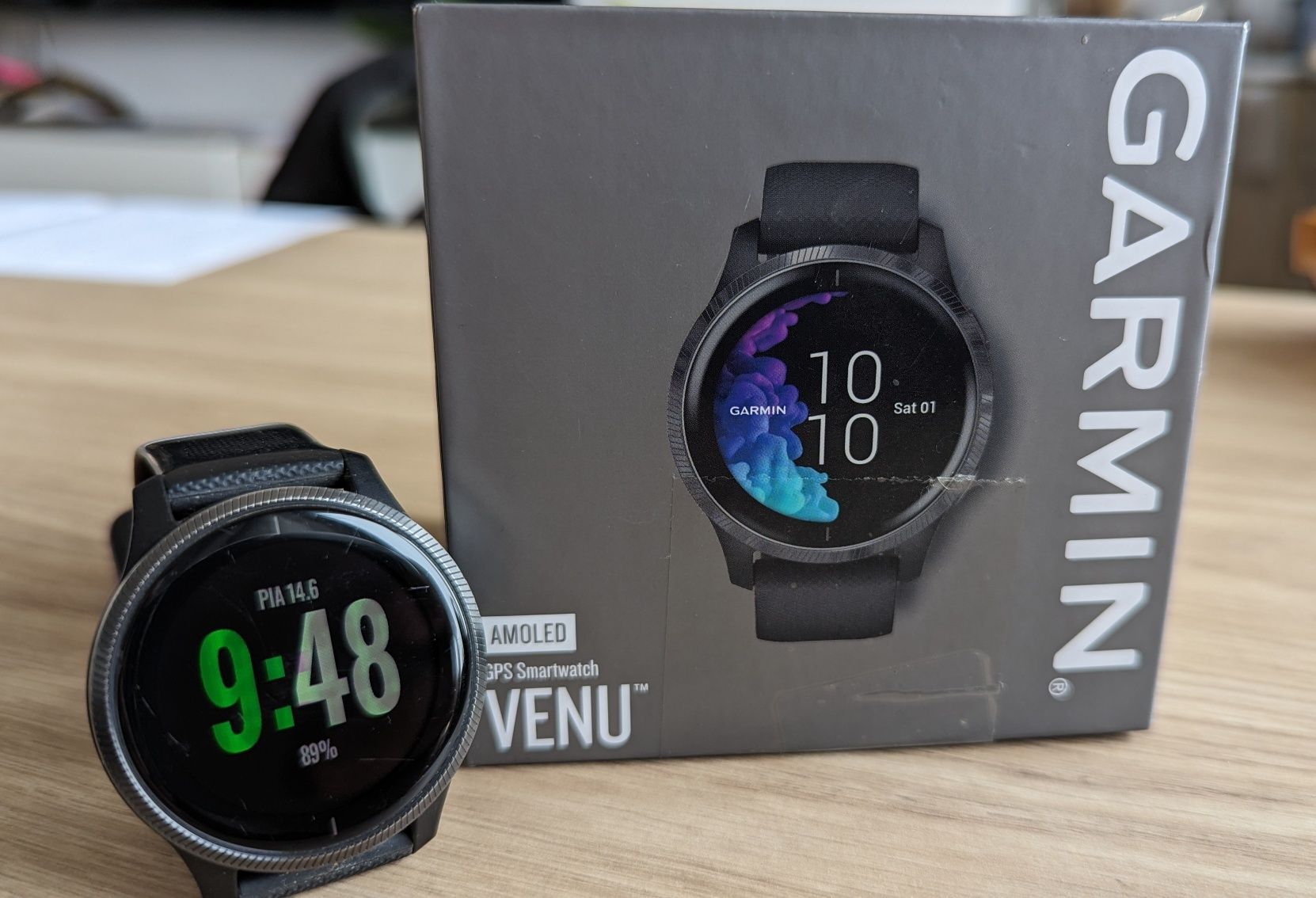 Garmin Venu Amoled, płatności zbliżeniowe!