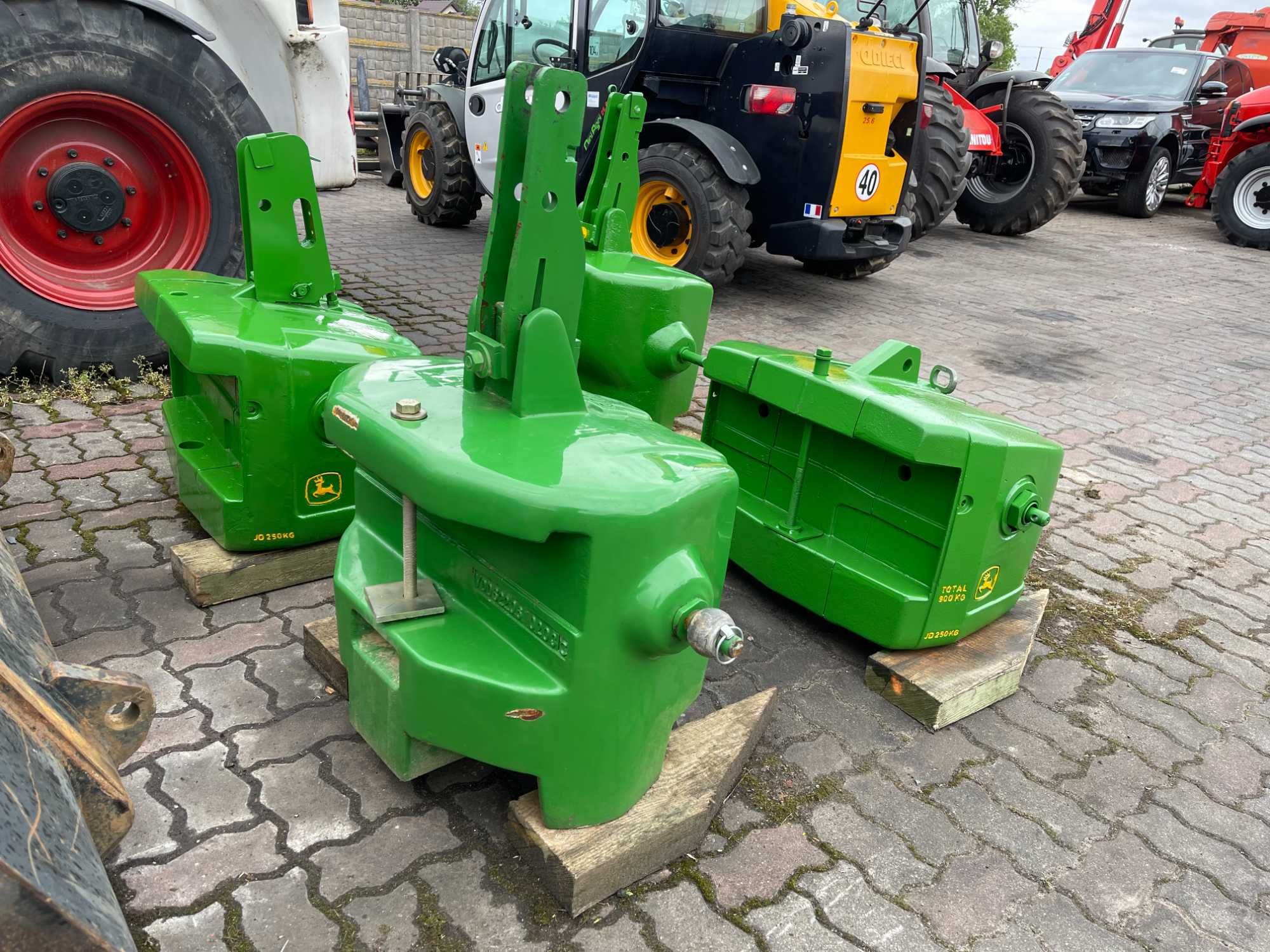 Obciążnik balast John Deere 900 KG z wieżyczką żeliwny Wysyłka