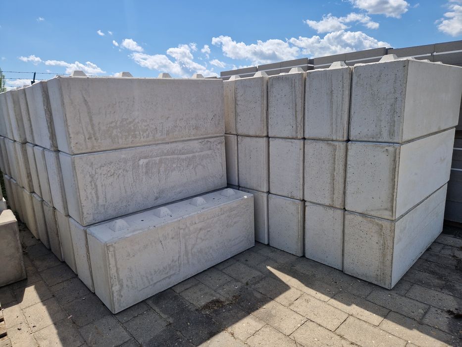 Bloki betonowe lego mur oporowy