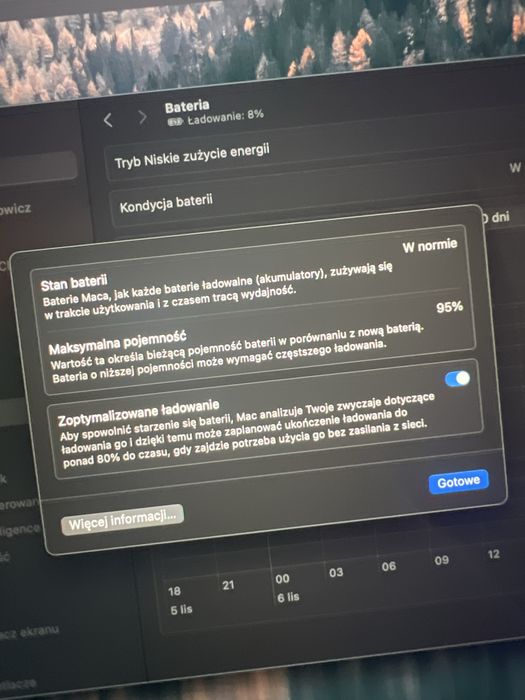 Macbook Air M1 13,3 8GB/256GB Space Gray Bateria 95%