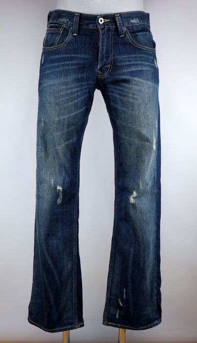Levis 507 spodnie jeansy W32 L32 pas 2 x 44 cm