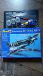 Model do sklejania Spitfire Mk V, farbki