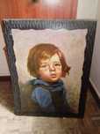 Quadro menino chorão