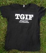 Koszulka TGIF Thank God I'm Flawless t-shirt