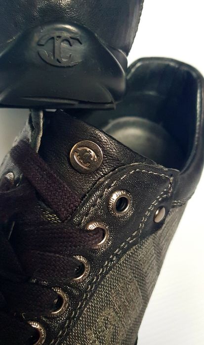 JUST CAVALLI, skóra naturalna, adidasy, półbuty, 36 NOWE