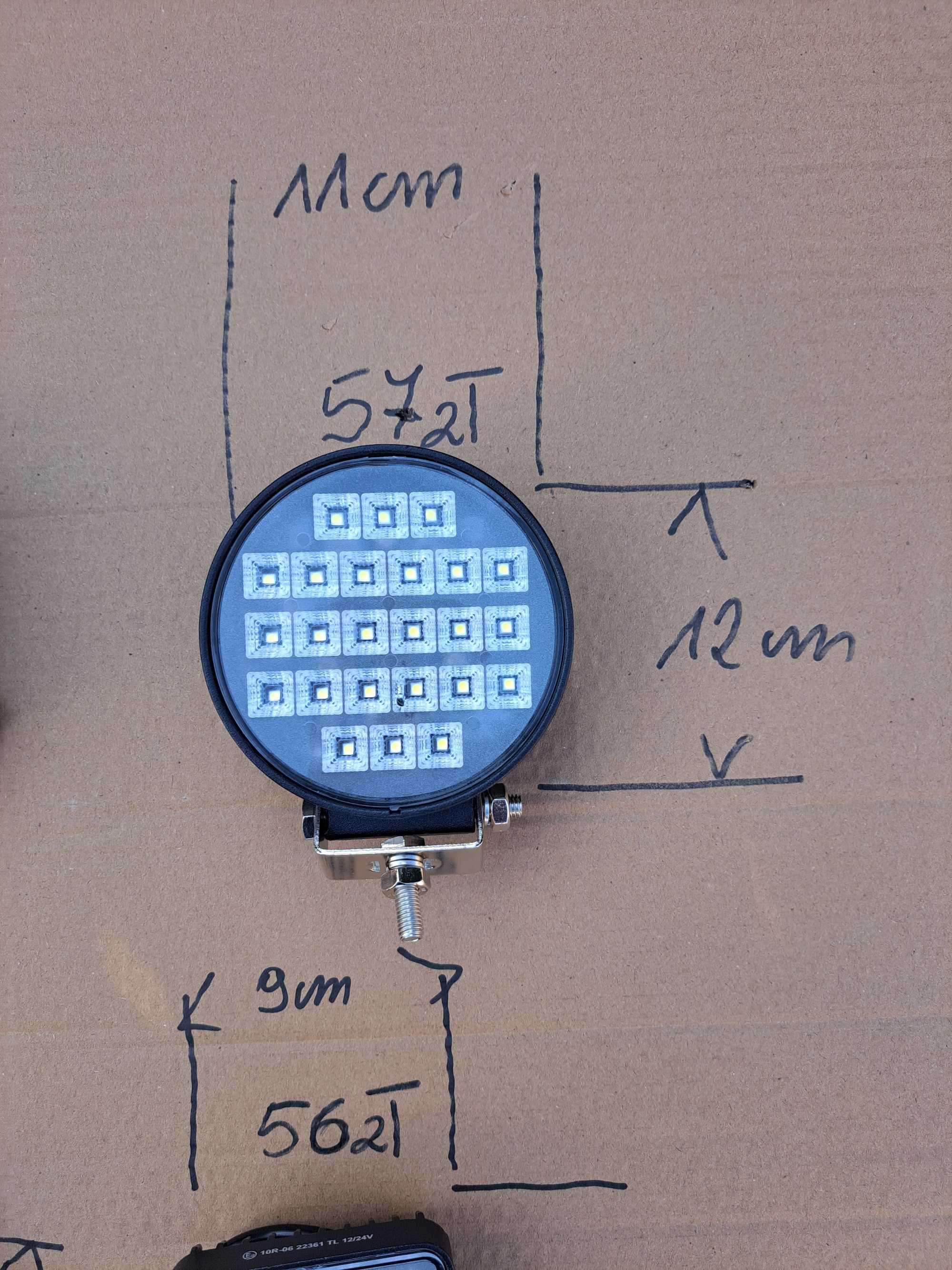 lampa robocza ledowa led z wyłącznikiem z włącznikiem diodowa