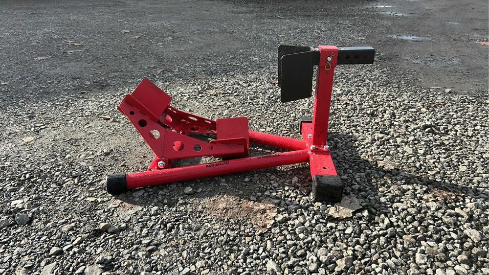 Stojak motocyklowy transportowy