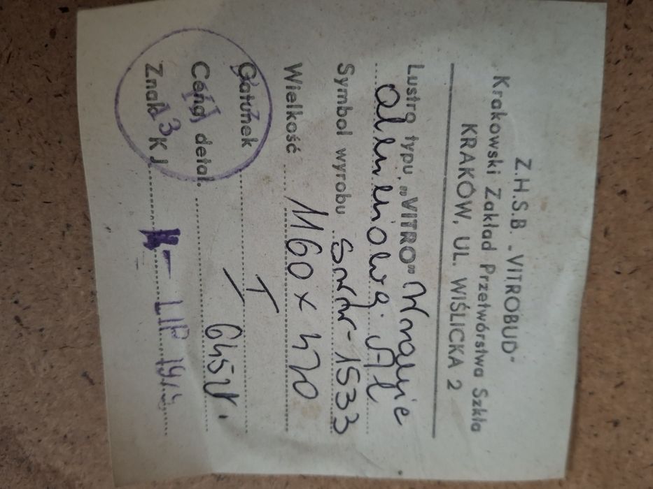 Vitrobud lustro Vitro