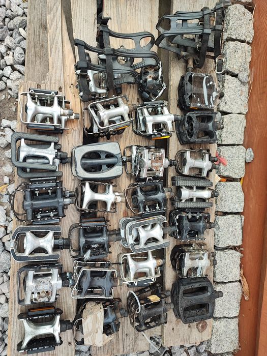 Pakiet pedałów rowerowych Retro mtb