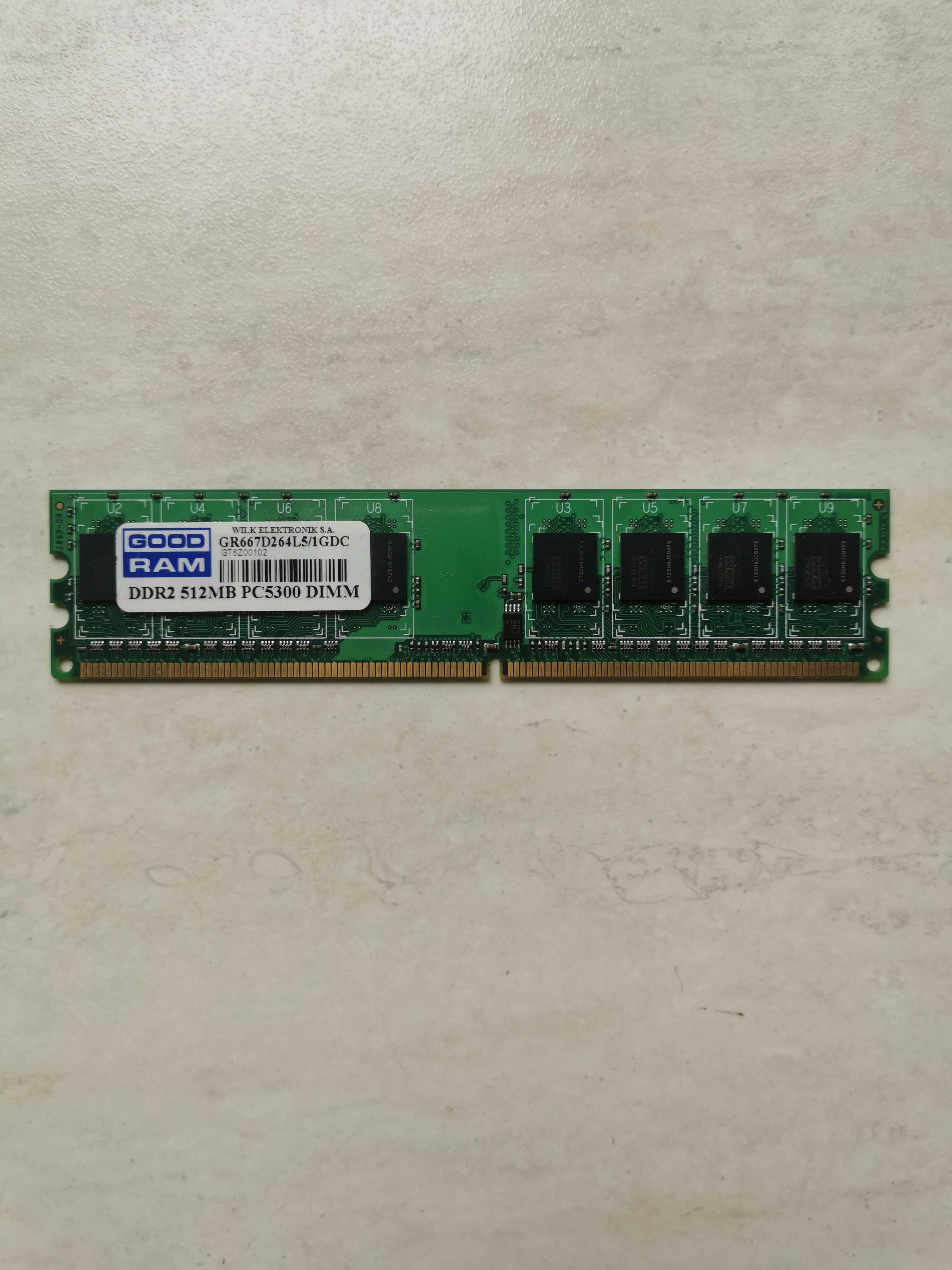 Pamięć Ram gr6677d264l5/1gdc
512mb