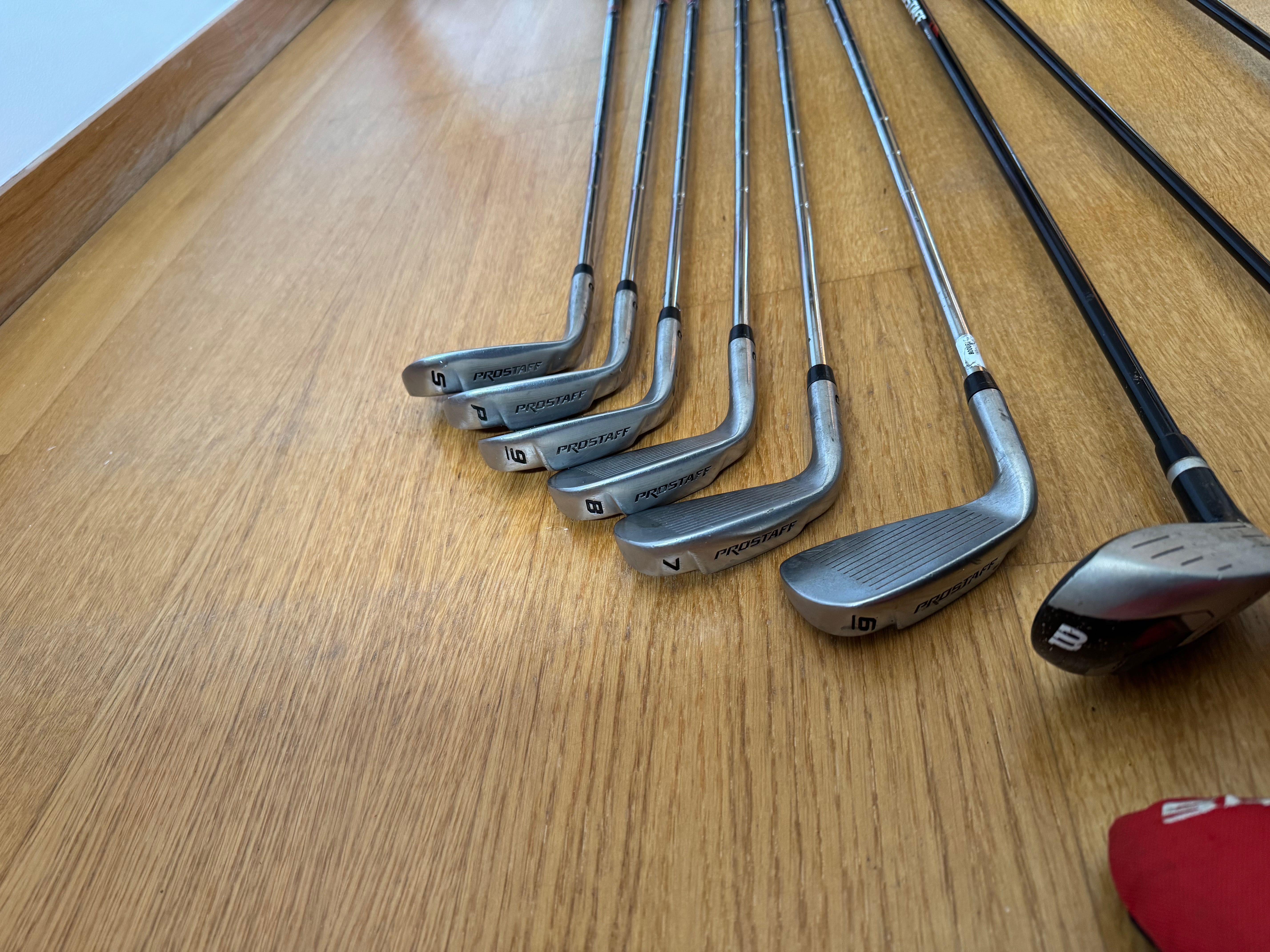 Set tacos golf Wilson Pro Staff