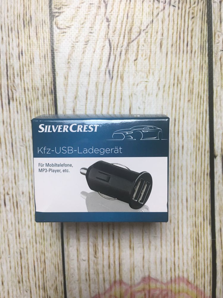 Автомобільний зарядний пристрій від прикурювача SilverCrest 2 USB