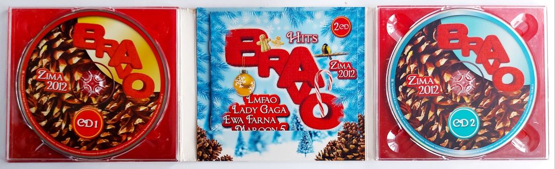 Bravo Hits Zima 2012 2CD 2011r Jennifer Lopez Rihanna Tiesto Inna