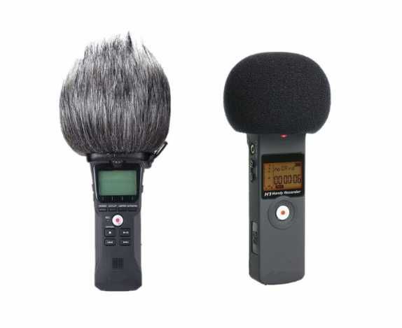 Мохнатка для микрофонов рекордеров Zoom ветрозащита диктофонов