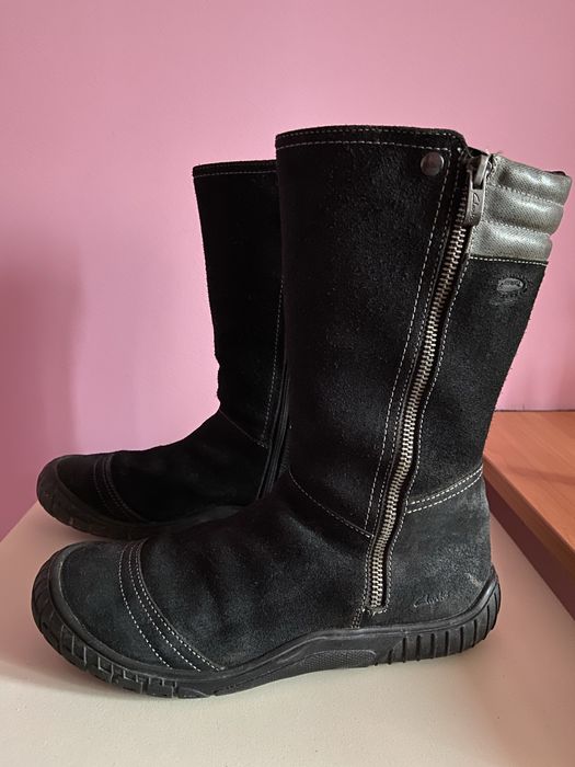 Зимові чоботи Clarks р. 39 б/в