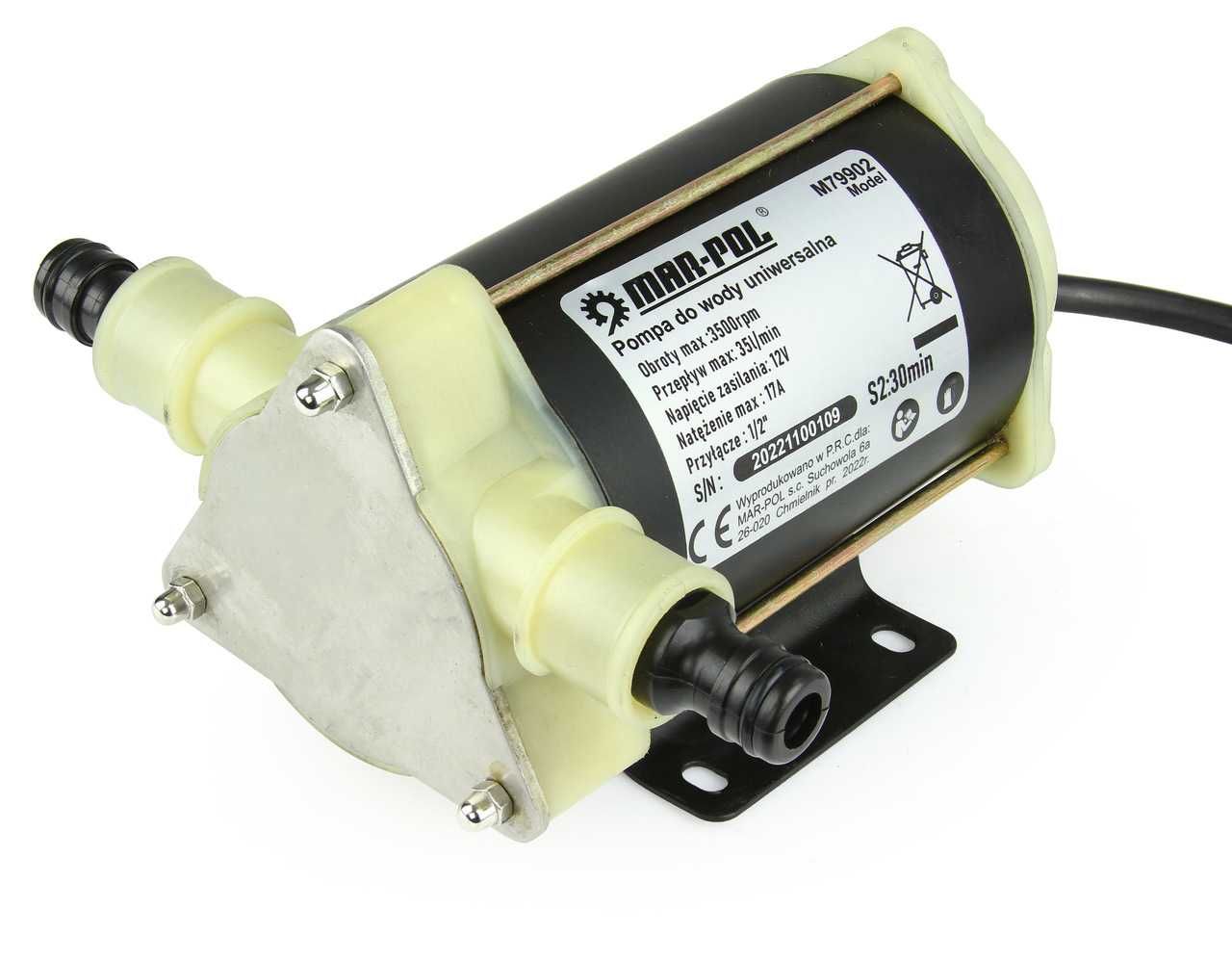 Pompa pompka uniwersalna 1/2 '' 12V Do oleju paliwa cpn SZYBKOZŁĄCZKI