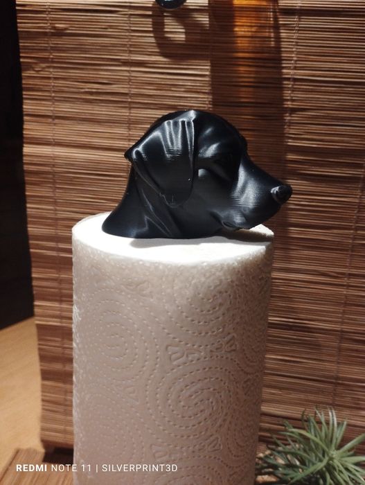 Labrador retriever stojak na ręcznik papierowy lub papier toaletowy