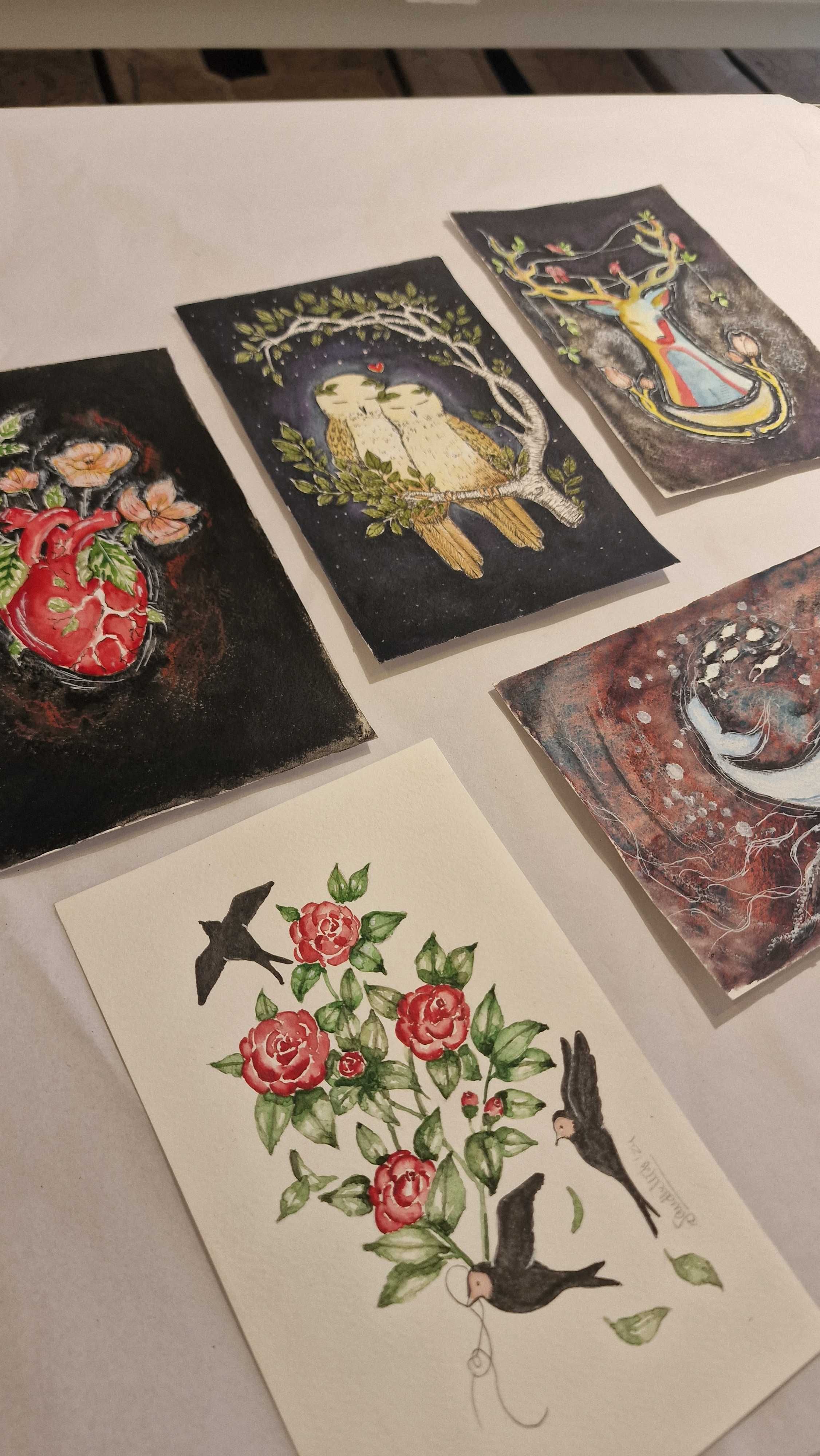 Arte original ilustração desenho pintura