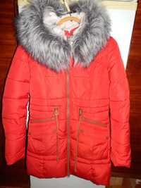детская - подросток на девочку куртка зима