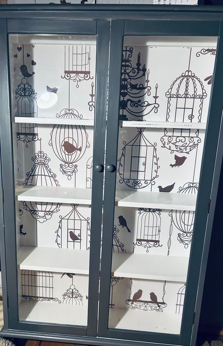 Witryna drewniana Dwa punkty świetlne