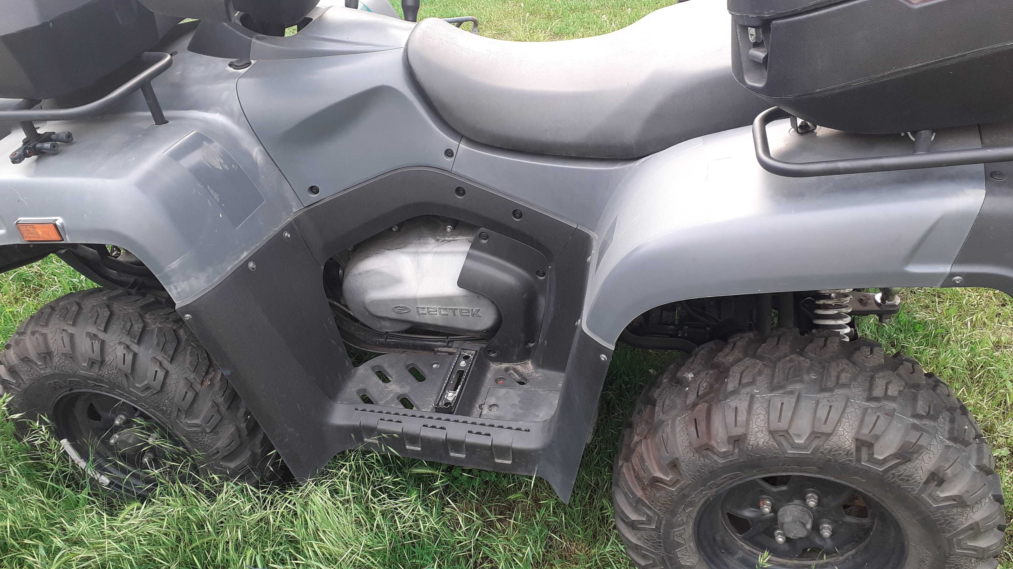 .cectek 500 rama dok. silnik wariaror zaplon dyfer plastiki