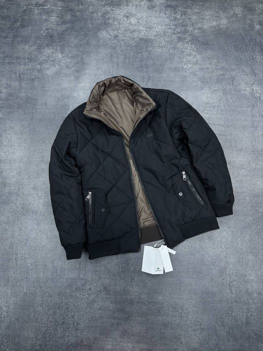 2х стороння Lacoste куртка чоловіча S M в чудовому стані