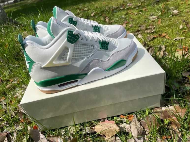 Buty meskie Mokasyny Jordan_4 "Pine Green".R.45