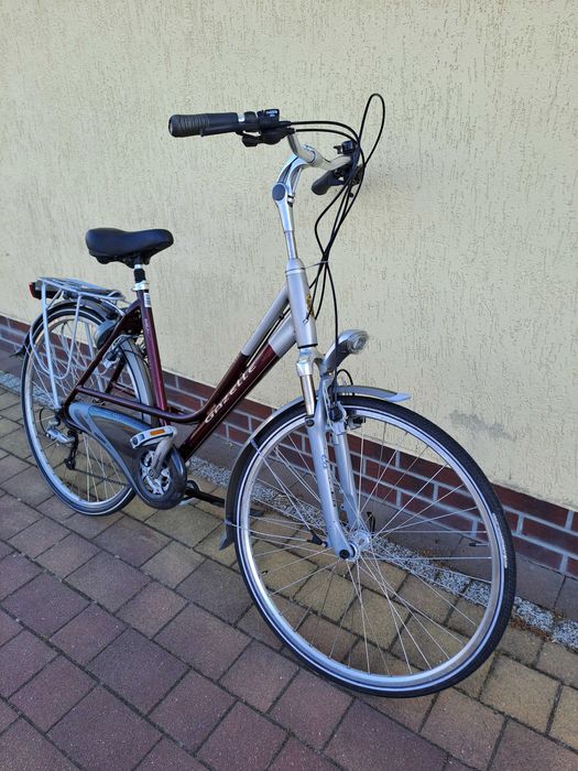 GAZELLE GENEVE GOLDLINE, damski rower holenderski/3x9/53cm/ALU