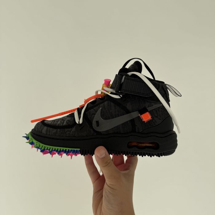 Кросівки Nike Air Force x Off White Black | ОРИГІНАЛ