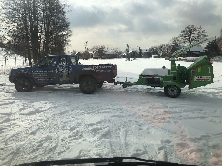 TANIO!!wycinka drzew,koszenie,pielegnacja zieleniZrebkowanie gałęzi