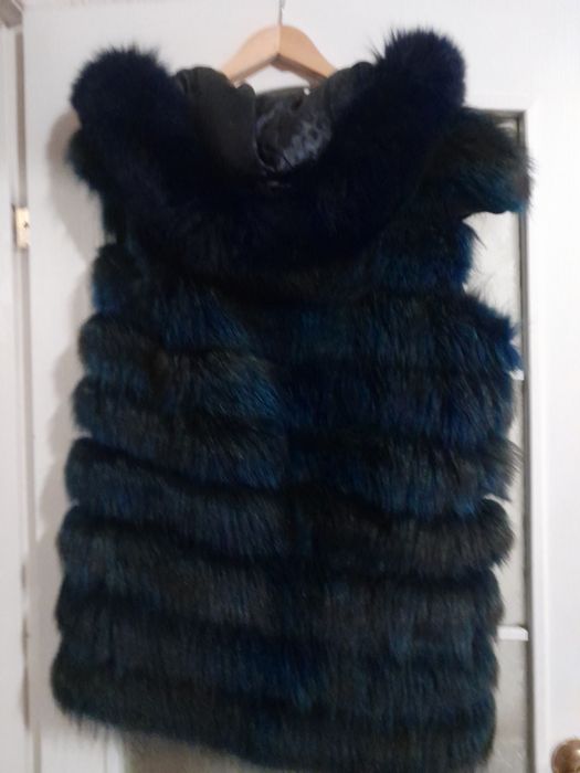 Жилетка натуральна з хутра кролика