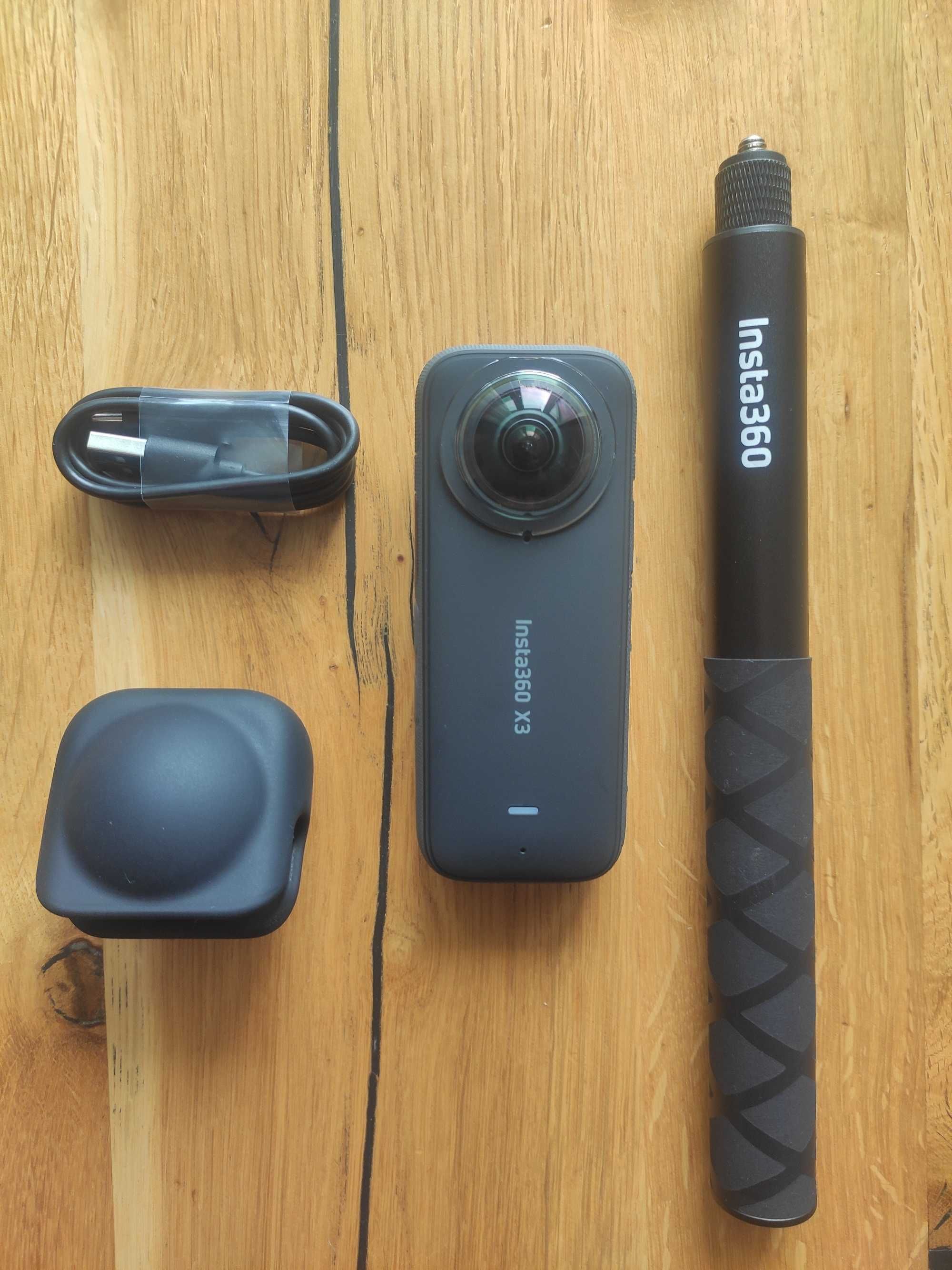 Kamera Insta360 X3 - całkowicie NOWA