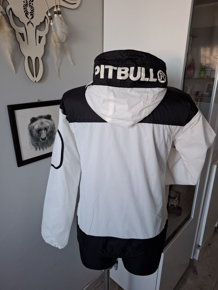 Kurtka damska Pitbull West Coast anorak przez głowę wiatrówka sportowa