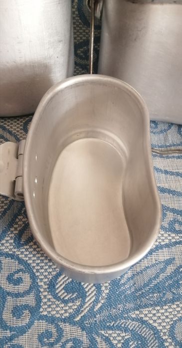 Котелок/казанок фляга ВДВ с термо-чехлом "ВЫЖИВАЙ", СССР