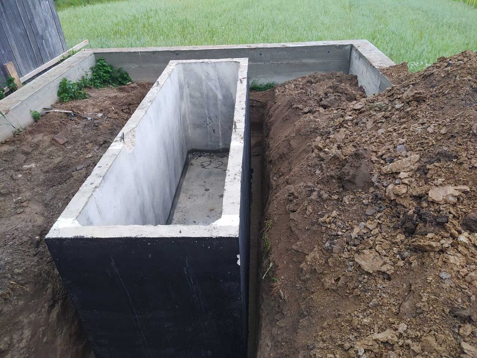 Szambo Betonowe, Zbiornik na deszczówkę Kanał samochodowy Piwnica