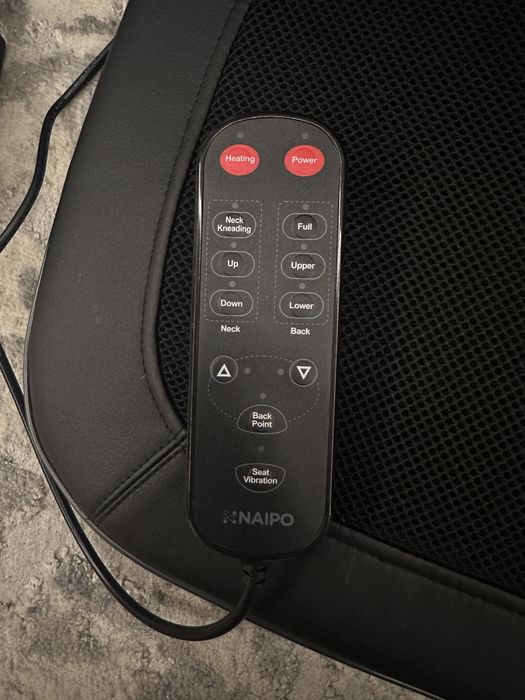Массажер Naipo накидка 4 в 1 C2030 с подогревом и вибрацией