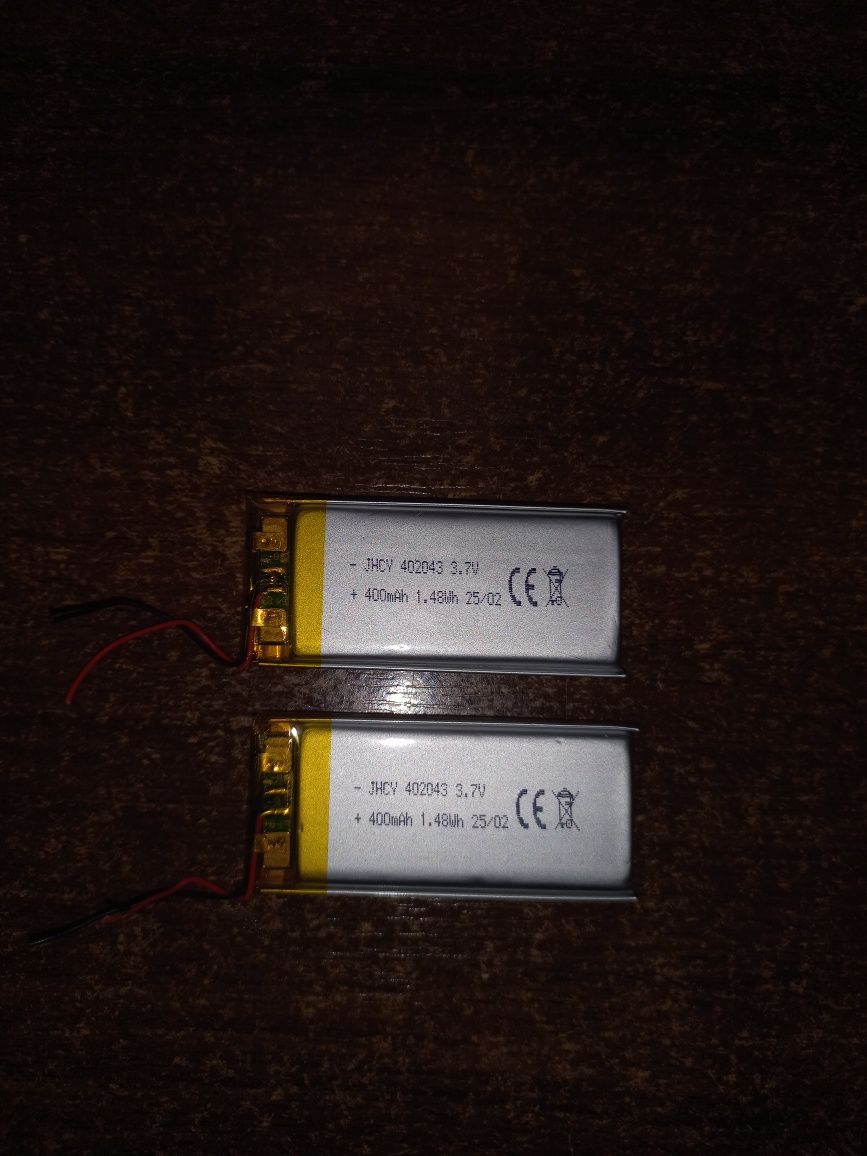 Акумулятор міні 3,7 В 400 mAh нові