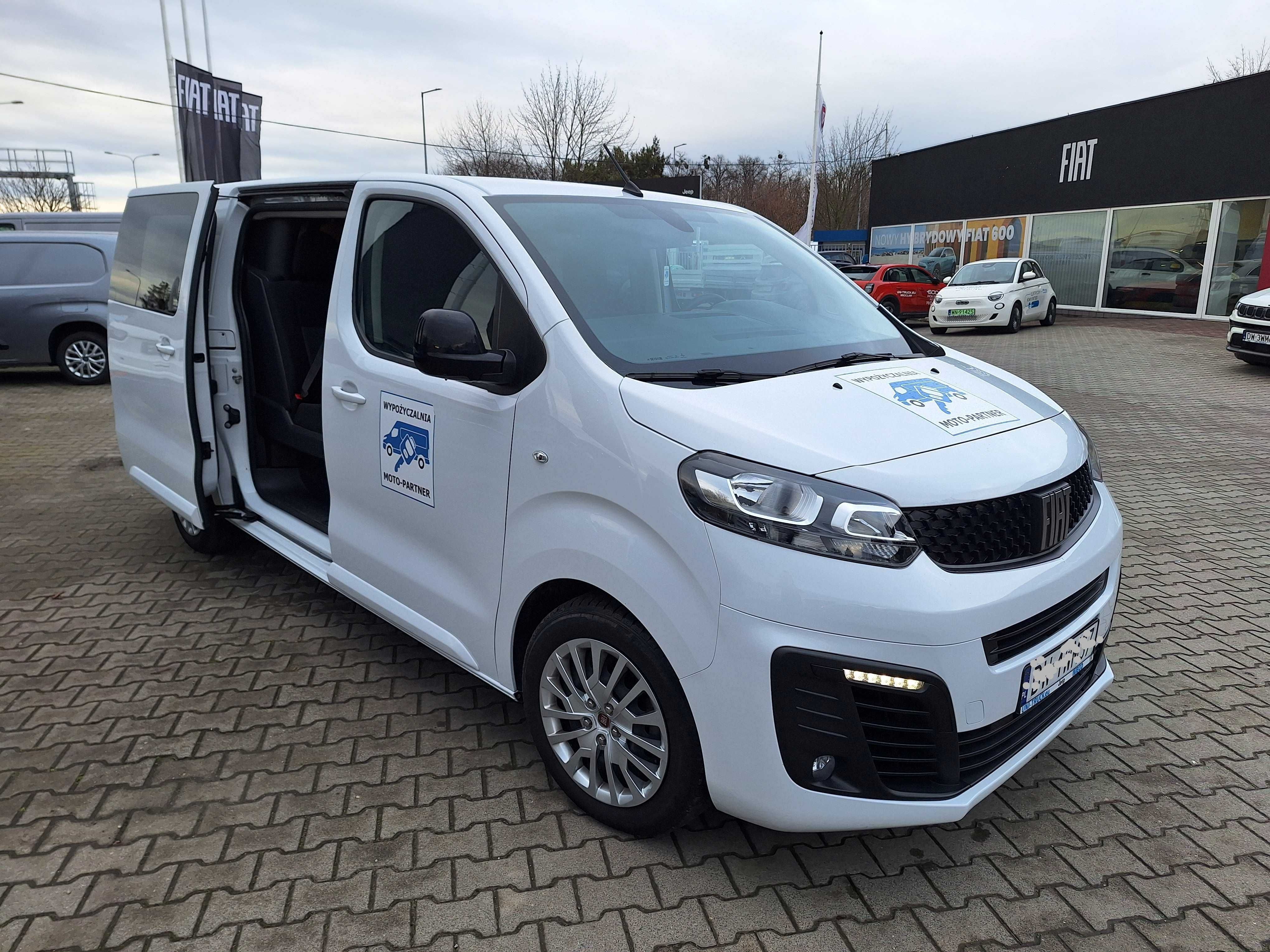 Wynajem #Fiat #Scudo #BRYGADÓWKA #furgon 5-os Easy Maxi 2.0MJ L2H1