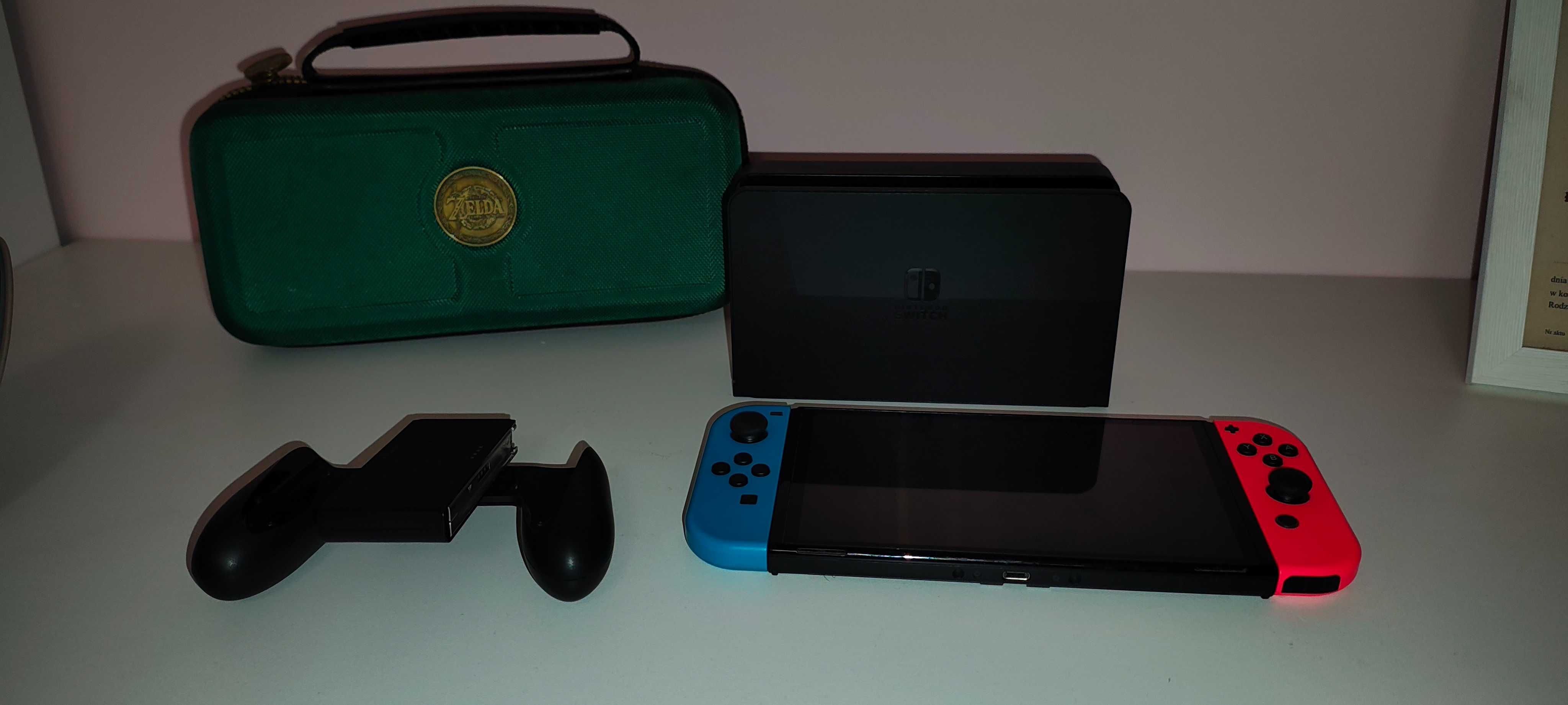 Konsola Nintendo Switch oled gry