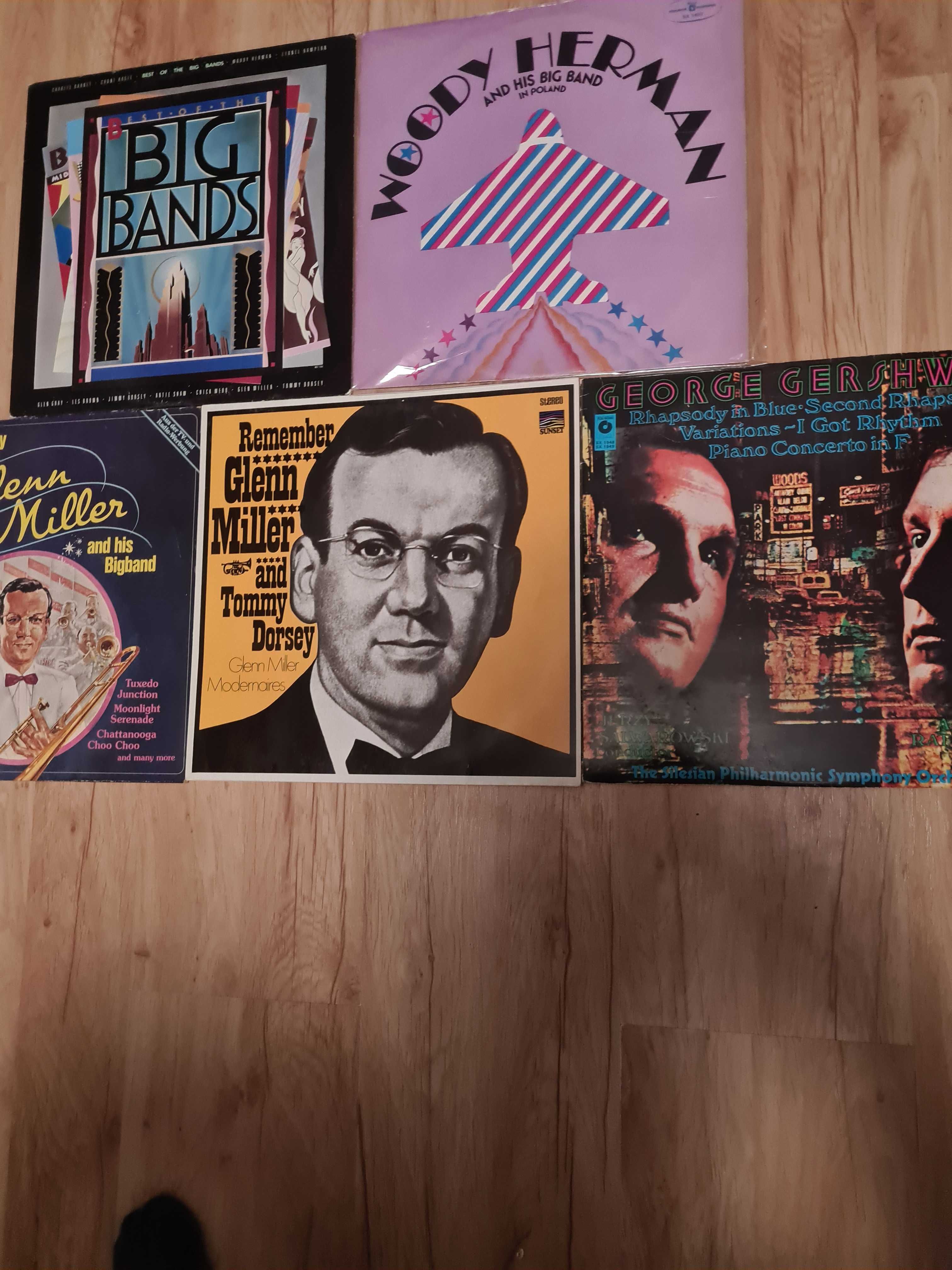 Mega zestaw winylowy Glenn Miller Gershwin Dorsey 6LP
