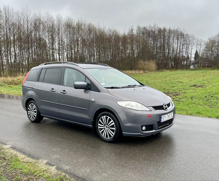 Mazda 5 2.0d 7 osobowa stan bardzo dobry transport